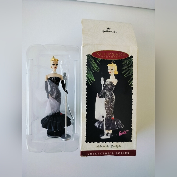 Hallmark Other - Hallmark Barbie Keepsake Ornament Solo in the Spotlight 1995